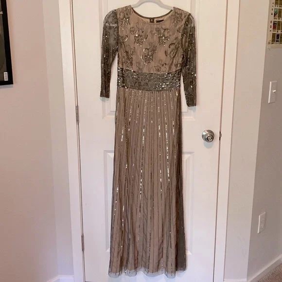 zara linen dress beige Early 00s Zara Woman Linen Button Down Maxi Beige Dress main image 0